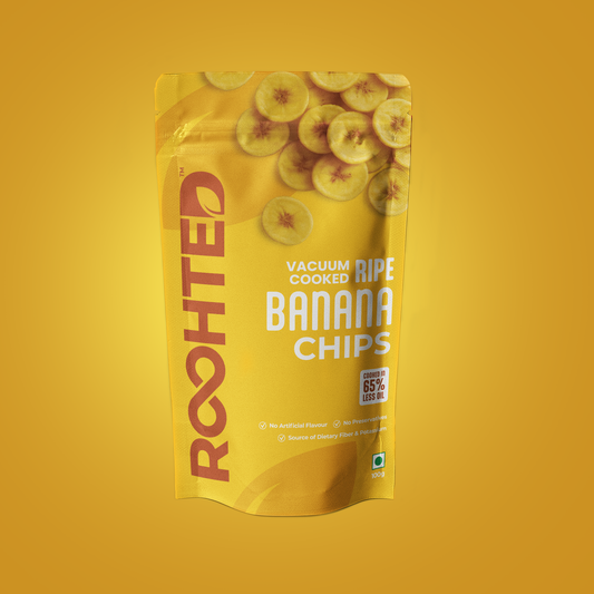 Vacuum Cooked Banana Chips