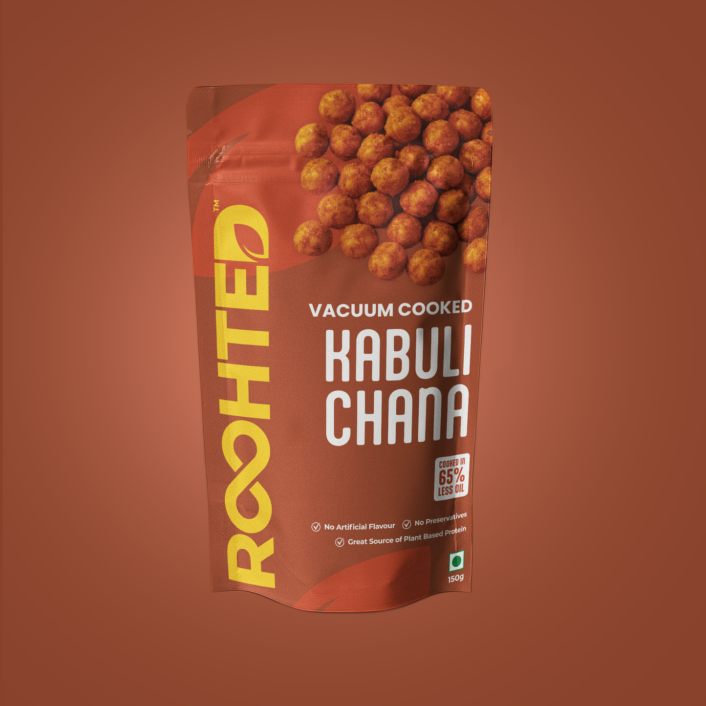 Vacuum Cooked Kabuli Chana - Pack of 2 (150gms each)